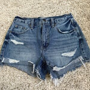 Pistola Distressed denim shorts